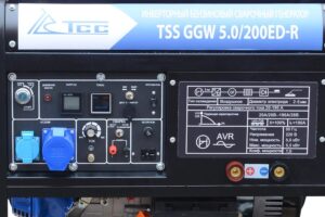 Фото 10 - Инверторный бензиновый сварочный генератор TSS GGW 5.0/200ED-R.