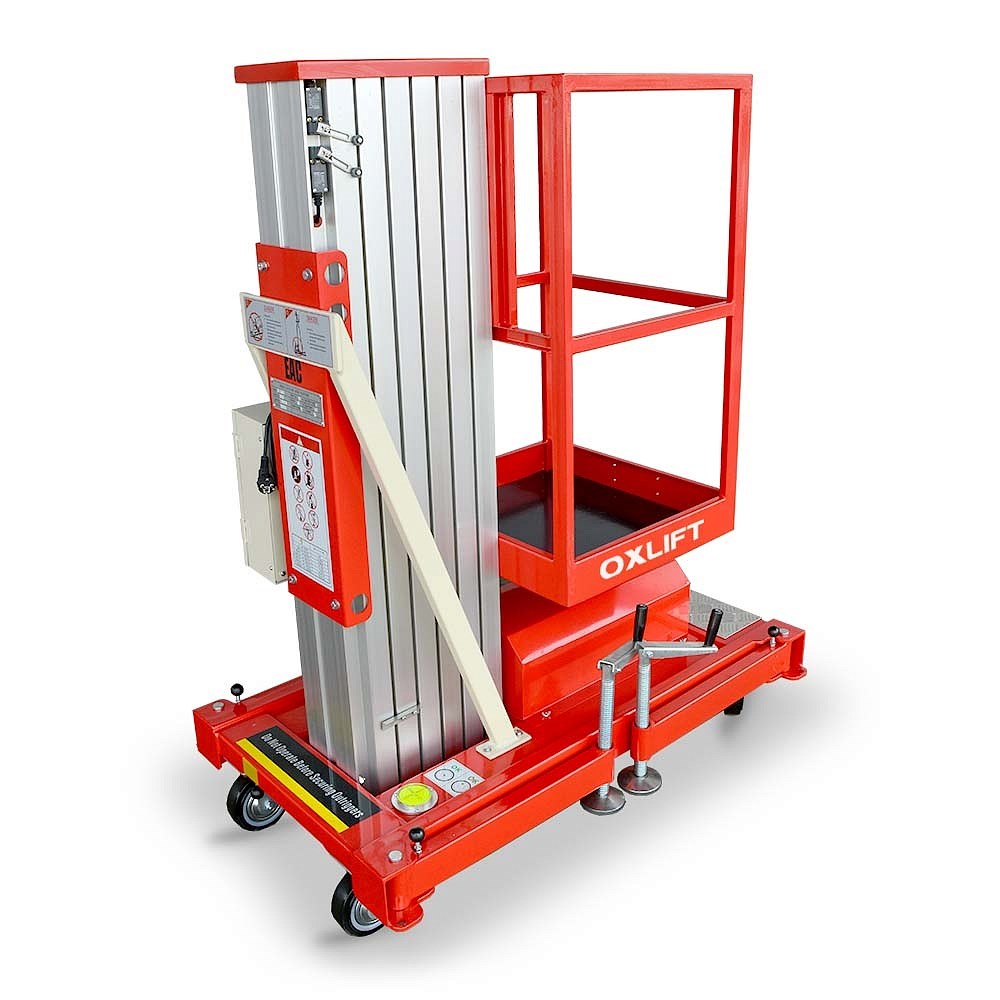 Фото 44 - Телескопический Одномачтовый Подъемник ZX-1-060 OXLIFT 6 м 125 кг.