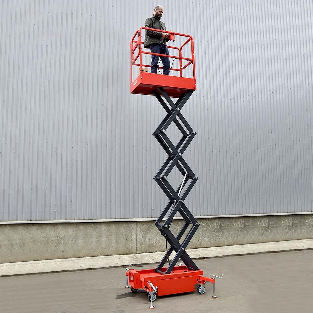 Фото 31 - Ножничный подъемник QX-030-039 OXLIFT 300 кг 3,9 м.