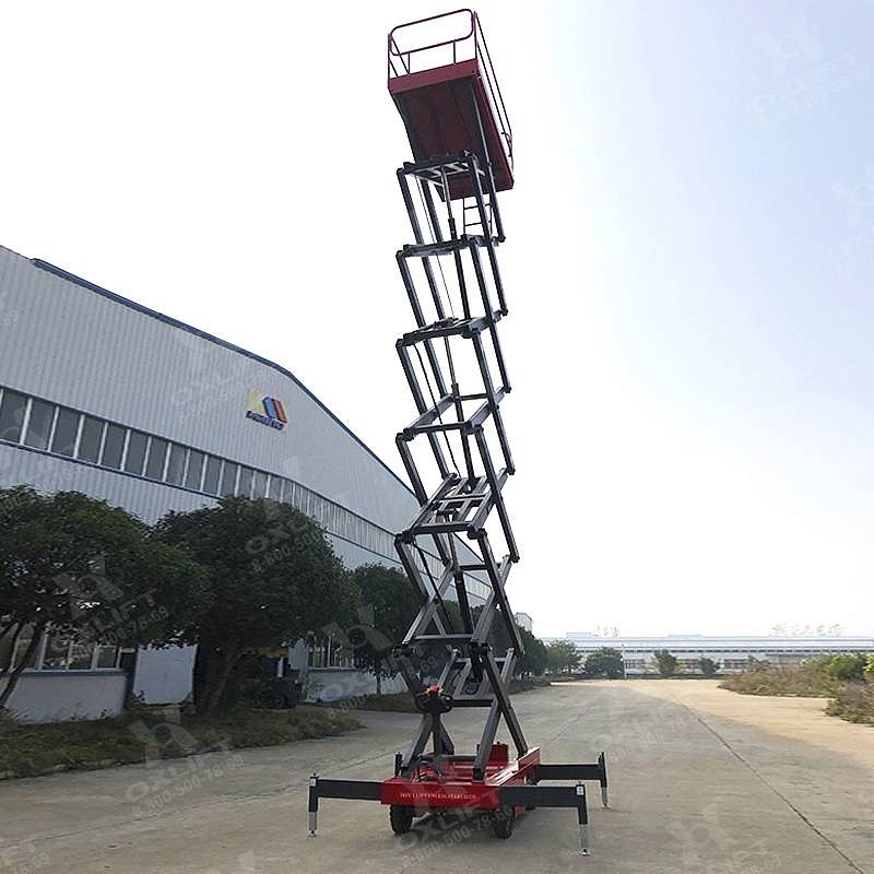 Фото 72 - Самоходный Ножничный Подъемник QZ-030-160 OXLIFT 300 кг 16 м.