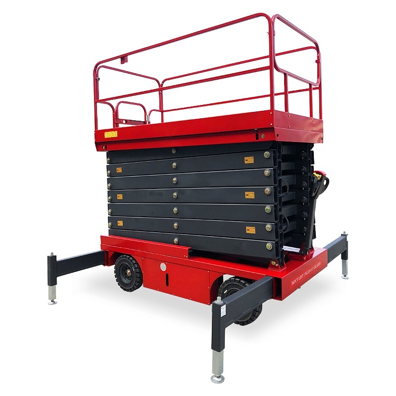 Фото 75 - Самоходный Ножничный Подъемник QZ-050-160 OXLIFT 500 кг 16 м.