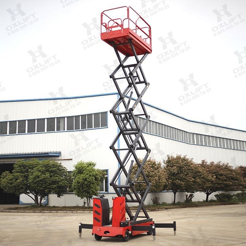 Фото 20 - Самоходный Ножничный Подъемник QZ-030-090 WD OXLIFT 300 кг 9 м.