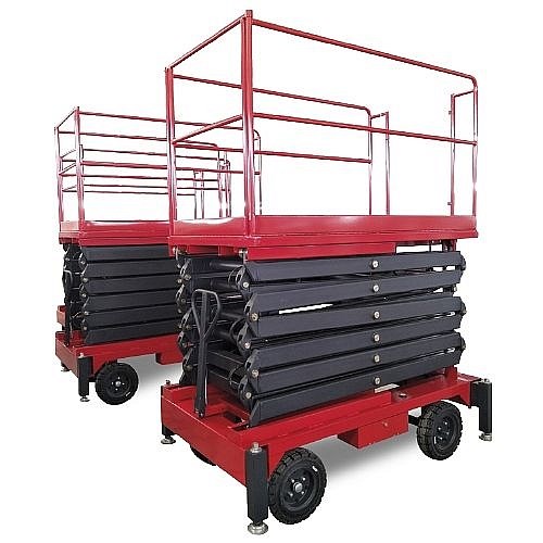 Фото 21 - Ножничный Подъемник QX-050-090 OXLIFT 500 кг 9 м.