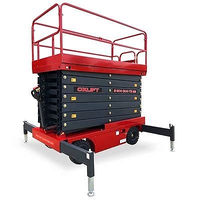 Фото 1 - Самоходный Ножничный Подъемник QZ-030-060 OXLIFT 300 кг 6 м.