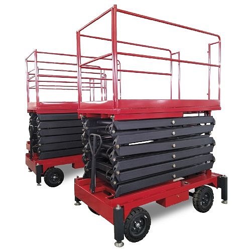 Фото 53 - Ножничный Подъемник QX-050-075 OXLIFT 500 кг 7.5 м.