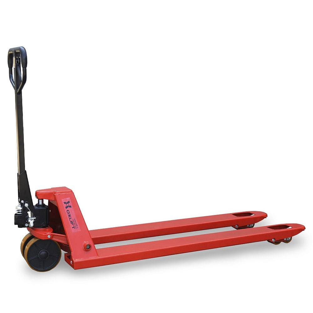 Фото 12 - Длинная тележка OX 25-L1800 OXLIFT 1,8 м 2500 кг.