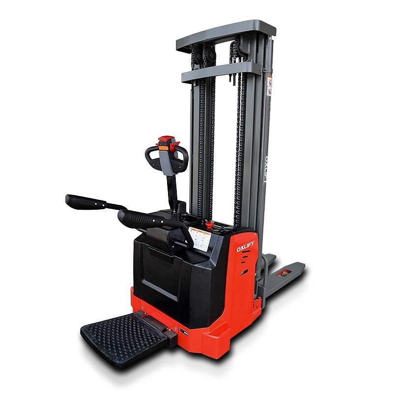 Фото 70 - Самоходный Штабелер с платформой для оператора BX-4020 OXLIFT 4 м 2000 кг.