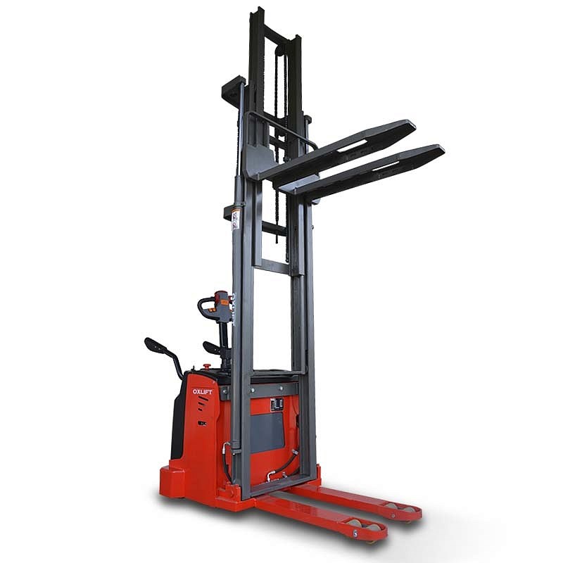 Фото 13 - Самоходный Штабелер с платформой для оператора BX-3520 OXLIFT 3,5 м 2000кг.