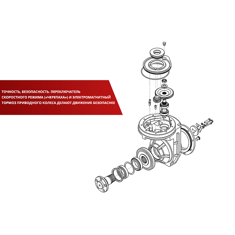 Фото 78 - Самоходный Штабелер с Платформой для Оператора BX-3020 OXLIFT 3 м 2000 кг.