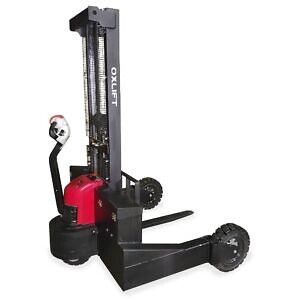Фото 5 - Самоходный штабелер для бездорожья AX-1516RT 1500 кг OXLIFT.