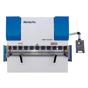 Фото 47 - MetalTec HBM 125/2500 (Е22, инвертор заднего упора) гидравлический листогибочный пресс.