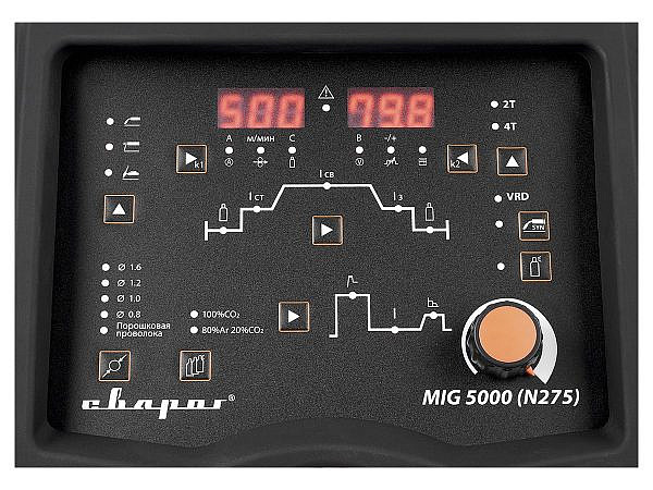 Фото 56 - Сварочный инвертор MIG Сварог TECH MIG 5000 DIGITAL (N275).