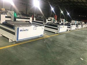 Фото 19 - MetalTec 1530B (1500W) оптоволоконный лазерный станок для резки металла.