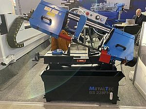 Фото 13 - MetalTec BS 228 FH ручной ленточнопильный станок для резки металла.