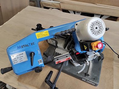 Фото 24 - MetalTec BS 100 FM ручной ленточнопильный станок для резки металла.