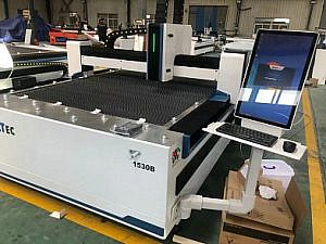 Фото 22 - MetalTec 1530B (1500W) оптоволоконный лазерный станок для резки металла.
