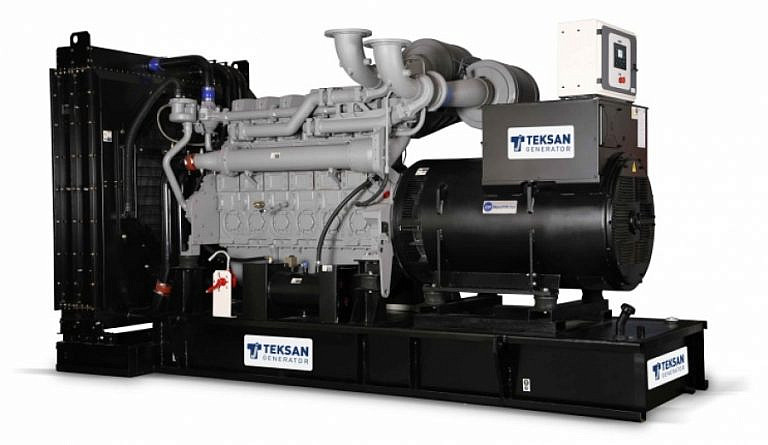 Фото 2 - TJ1715MS5C дизельный генератор Teksan 1245 кВт Открытая на двигателе MITSUBISHI / S12R F1PTAW2.