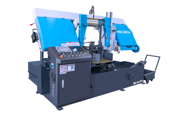 Фото 1 - MetalTec MBS 530 CА автоматический колонный ленточнопильный станок.